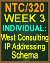 NTC/320 West Consulting IP Addressing Schema